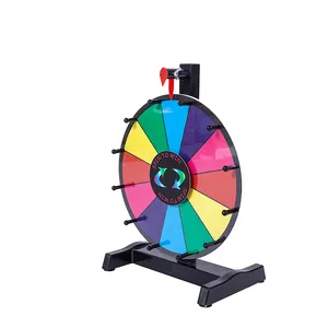 Hot Sale Manufacture Factory Wholesale Hot 15 Inch Plastic Lucky Custom Prize Wheel For Party Promotion