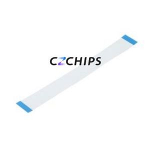 HX FFC-1.0-24P-200mm FFC Cable (Flexible Flat Cable) P=1mm Connector 24P 1mm 0.3mm Non-Inverting - Product Image 2