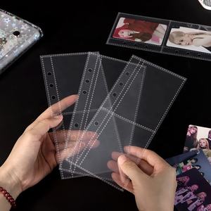 Album photo de voyage en plastique 2x3 pouces avec 1 pochette pour cartes postales A6 – Rangement de souvenirs et photos 3 pouces – Vente en gros - Product Image 5