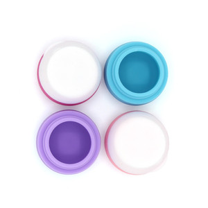 女式环保食品级硅胶旅行罐带盖 60 毫升防漏化妆品面霜容器 - Product Image 4