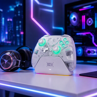 Manette de jeu sans fil AOLION K20 TMR pour Switch Pro et Lite, détection de mouvement Turbo, boutons programmables, gyroscope six axes