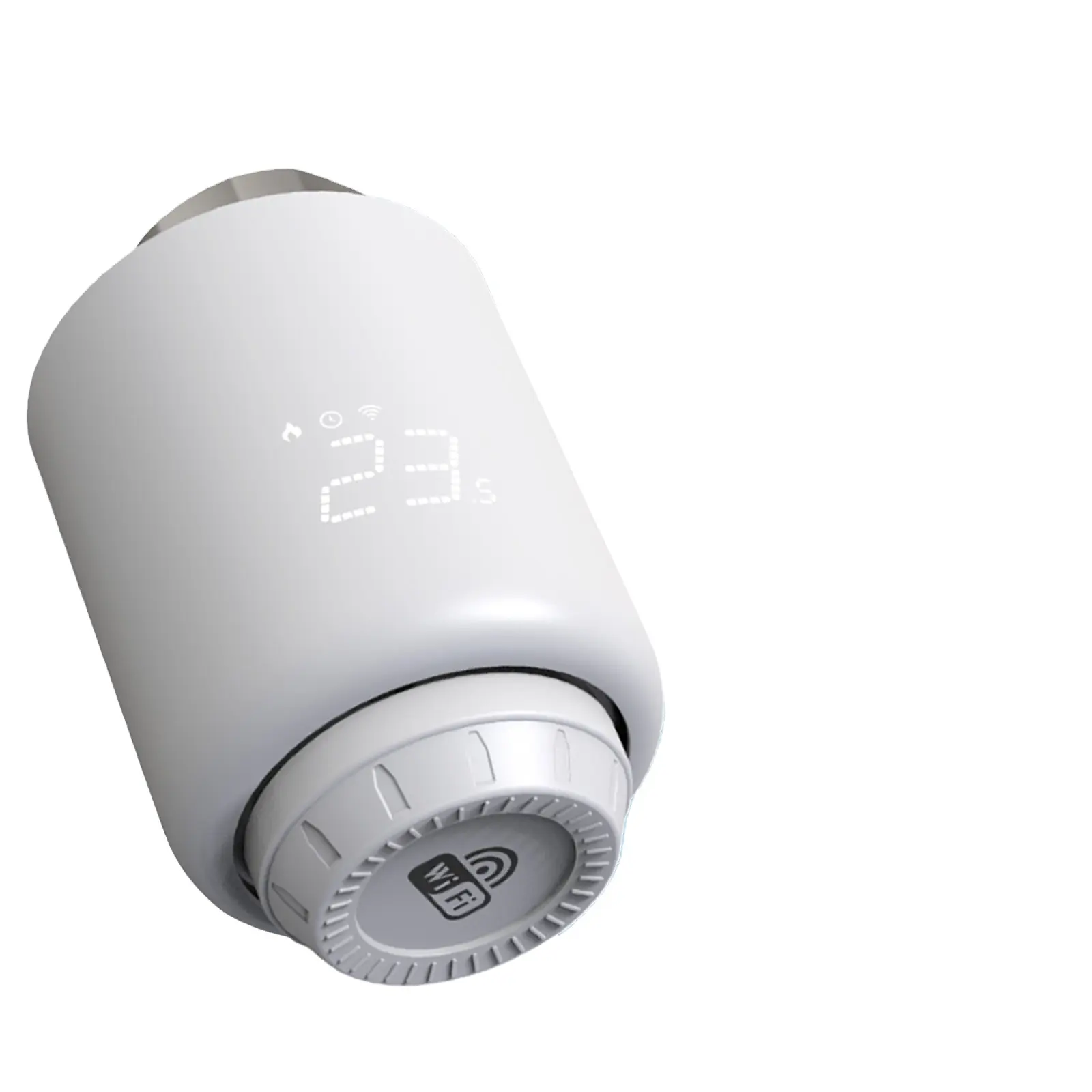 2023 Heißer Verkäufer Tuya Smart WiFi LED-Bildschirm Thermostat-Heizkörper-Ventil-PST-TRV603