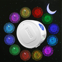 Projecteur LED ciel étoilé/nébuleuse à Laser, veilleuse pour chambre à coucher ou salon