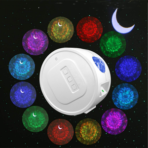 Proyector LED de cielo estrellado, luz nocturna, proyector de nebulosa láser para dormitorio o sala de estar - Product Image 1