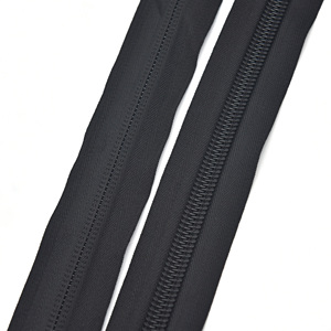 Fabrication sur mesure en usine 10 #   <span class=keywords><strong>Fermeture</strong></span> <span class=keywords><strong>éclair</strong></span> en nylon continue écologique, longue chaîne pour tente, sac, bagage - Product Image 4