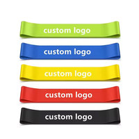 Entraînement à domicile Gym Fitness Bands Resistance Loop Band Set Exercise Mini Loop Bands pour les jambes et les fesses