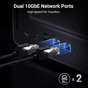 Almacenamiento DXP8800 Plus, NAS de 8 Bahías con CPU I5 de 10 Núcleos, Conexión a Red - Product Image 5