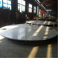 Haute qualité personnalisable 380V électrique rotatif DJ scène Table en acier matériel plate-forme de levage pour Club Restaurant pour la vente au détail