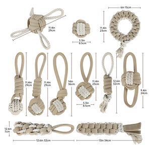 C4P vendita calda durevole costruzione mastica-resistente camoscio cane corda giocattolo di vendita calda per animali domestici giocattolo da masticare - Product Image 4
