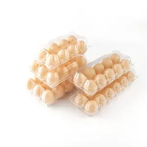 chicken egg trays plastic container 30 holes eggs pet packing box cheap transparent plastic egg trays