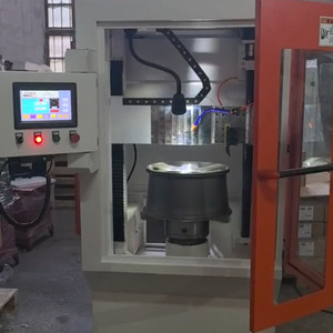 Giá tốt dọc bánh xe máy cắt 14-24 'dễ dàng hoạt động rim sửa chữa chuyên nghiệp bánh xe hợp kim CNC rim Lathe - Product Image 5