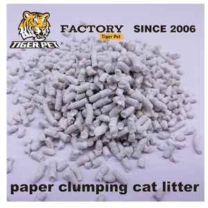 Tigerpet Çevre Dostu Topaklanan Kağıt Kedi Kumu 5kg Beyaz Güçlü Koku Kontrolü Düşük Tozlu OEM Fabrika Toptan Tedarik - Product Image 4