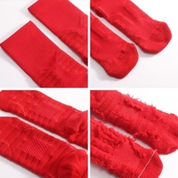 Chaussettes d'équipage de basket-ball rembourrées en éponge de haute qualité LOGO personnalisé Chaussettes de sport professionnelles épaisses Athlète