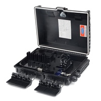16 Çekirdekli ODP Fiber Optik Dağıtım Kutusu IP65 Dış Mekan Duvara Monte NAP FTB FAT PLC Splitter SC GPRS TCP