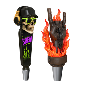 Tùy Chỉnh Nhựa DJ <span class=keywords><strong>Skull</strong></span> & Rock Phong Cách Bia Tap Xử Lý Nhà Máy Cung Cấp Cao Cấp Thanh Vòi Nước Kéo Cho Nghề Thủ Công Nhà Máy Bia & Theo Chủ Đề Quán Rượu - Product Image 3