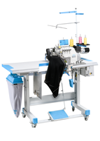Machine à coudre industrielle automatique à entraînement direct haute efficacité Jack JK-797TDI-FR09E pour la pose de cols