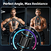 RS R2 PRO Appareil d'exercice pectoral pliable hydraulique réglable 22-440lbs avec bras torsadé pour usage domestique