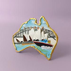 Personalizado Australia Oceanía Australia <span class=keywords><strong>Nueva</strong></span> <span class=keywords><strong>Zelanda</strong></span> Imanes de nevera Ciudad Viajes Recuerdos Fabricantes al por mayor 3D Creativo - Product Image 2