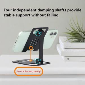 Supporto da Tavolo in Lega per Telefono, Supporto per Streaming Live su Tablet, Base per Telefono per Guardare Serie Senza Interruzioni e Liberare le Mani - Product Image 3