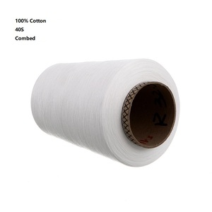 100% chải kỹ bông 80S/1 sợi bông để Đan và dệt - Product Image 1