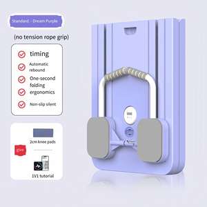 Planche <span class=keywords><strong>de</strong></span> fitness multifonctionnelle pour entraînement <span class=keywords><strong>de</strong></span> force, assistance aux sit-ups, musculation, planche réglable pour pompes - Product Image 2