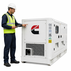 เครื่องกำเนิดไฟฟ้าดีเซลแบบสามเฟส ขนาด 100-250 KVA ความถี่ 50Hz ระบบเงียบพิเศษ พร้อมรีโมทคอนโทรล สำหรับใช้งานหลักและสำรอง - Product Image 4
