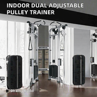 Utilisation commerciale de haute qualité double poulie réglable entraînement musculaire intérieur exercice corporel Machines de sélection chargées par broche fonctionnelle