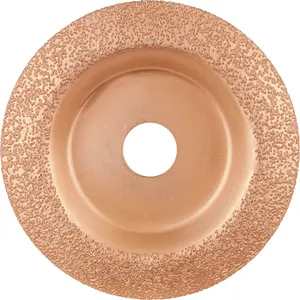 Dayanıklı vakum kaynaklı elmas fincan aşındırıcı taşlama diski taşlama zımpara parlatma tekerleği