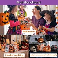 Sacs en organza pour cadeaux de fête, emballages de bonbons en gaze, sachets à cordon pour friandises d'enfants, bijoux, cadeaux de fête, Halloween