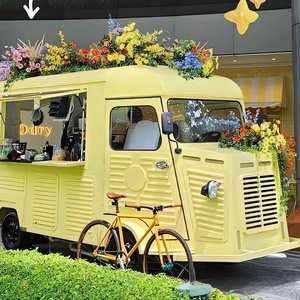 Mobile Gelato Hot Dog Dessert Cart RV <strong>Ice</strong> <strong>Cream</strong> Coffee Truck Shipping Container Food <strong>Trailer</strong> With Deep Fryer - Product Image 2