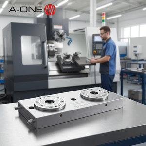Mandrin de centrage <span class=keywords><strong>Zero</strong></span> <span class=keywords><strong>Point</strong></span> 2 110006 - Outil de serrage pour machine CNC en acier inoxydable, neuf, marque A-ONE, garantie 3 ans - Product Image 1