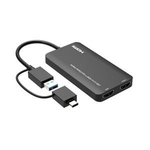 Adattatore grafica Video USB 3.0 USB-A o USB-C a Dual per HDMI per Tablet pz - Product Image 2
