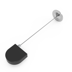 Auto Retractable Cable <b>Lock</b> Oval Double-sided Adhesive Anti-theft Anti-lost Pull Box for <b>Remote</b> Control Security - Product Image 6