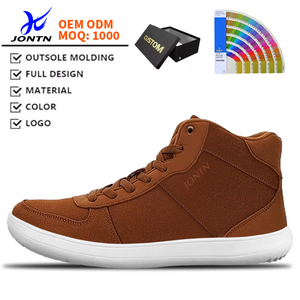 Zapatillas deportivas OEM Factory Vibe <span class=keywords><strong>Vinter</strong></span> Barefoot para primavera/verano, con suela de golf, tejido transpirable, puntera ancha, sin cordones, de cuero, entresuela de EVA y suela de goma. - Product Image 1
