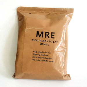 وجبات جاهزة للأكل من نوع MRE، قائمة 2 كاملة، معبأة بتفريغ الهواء، صالحة لمدة 36 شهرًا، طعام للطوارئ - Product Image 2