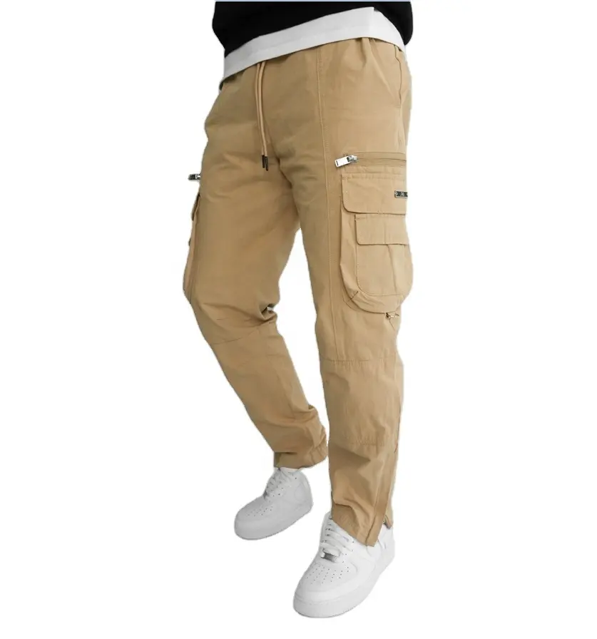 Großhandel Männer Hosen Herbst Mehrere Taschen Hosen Hip Hop Sport Jogger Casual Men Utility Cargo Track Pants