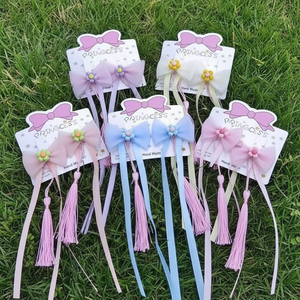 Tending moda in plastica turbante accessori per capelli per donne e bambini Design elegante vendita all'ingrosso - Product Image 2