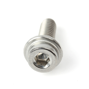 Chống nới lỏng DIN 251 304 thép không gỉ hình lục giác ổ cắm đầu với răng cưa mặt bích vít - Product Image 2