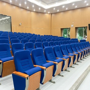 <span class=keywords><strong>Chaises</strong></span> de cinéma à vendre avec sièges en bois pour école, hôtel, conférence, auditorium, sièges de conférence - Product Image 2