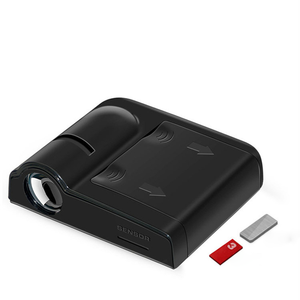 Lampe de bienvenue sans fil 3d pour porte de voiture Projecteur d'ombres fantômes pour porte de voiture Lumière LED de logo pour toutes les voitures - Product Image 2