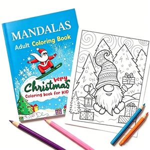 Servicio de Impresión de <span class=keywords><strong>Libros</strong></span> para Colorear Navideños Personalizados para Niños, Libro de Actividades de Pintura, Impresión de <span class=keywords><strong>Libros</strong></span> para Colorear, <span class=keywords><strong>Libros</strong></span> de Dibujo para Niños - Product Image 1