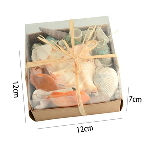 Joyería KI haihe/<span class=keywords><strong>Concha</strong></span> <span class=keywords><strong>de</strong></span> <span class=keywords><strong>Caracol</strong></span> <span class=keywords><strong>de</strong></span> Siete Puntas Mixta y Caja <span class=keywords><strong>de</strong></span> Regalo 12*cm, Artesanía Marina Popular - Product Image 2