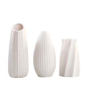 Nordic Style Ceramic <b>Vase</b> <b>Set</b> With Coordinated Design for Living Room Showroom Decoration Housewarming Wedding Gift Giving - Product Image 6