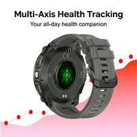 Smartwatch K76A con Batteria da 530mAh, Schermo AMOLED Sempre Attivo, GPS Integrato, 170+ Modalità Sportive per iOS e Android