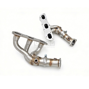 อะไหล่ท่อร่วมไอเสียสำหรับปอร์เช่981 <span class=keywords><strong>GT4</strong></span>/บ็อกสเตอร์ <span class=keywords><strong>GT4</strong></span> 3.8 2012-2016โดยตรง - Product Image 5