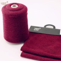 RHZ Bestseller 100% Nylon-Federgarn 10,5NM/1 Hochfestes Gefärbtes Kristall-Glänzendes Nerzgarn 0,9cm zum Stricken