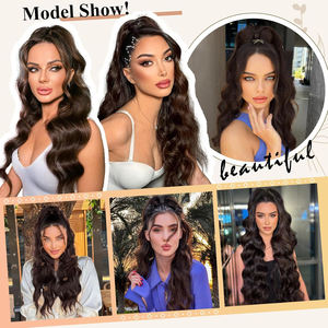 ผมต่อหางม้าสังเคราะห์สำหรับผู้หญิงผมหางม้าสังเคราะห์นุ่มเป็นธรรมชาติใช้ในชีวิตประจำวัน - Product Image 6