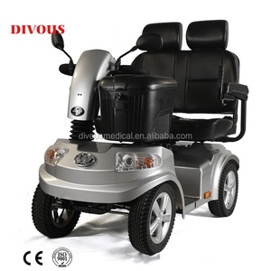 Motocicleta Eléctrica Cómoda de Dos Plazas, Scooter Eléctrico para Discapacitados, Vehículo Eléctrico para Personas con Movilidad Reducida, Scooter de Movilidad 4 - Product Image 3