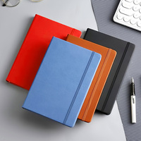 Carnet de voyage miniature A7 personnalisé avec logo, 100 feuilles, en cuir PU, reliure cousue, impression couleur intérieure, promotionnel