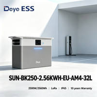 Deye SUN-BK250-2.56KWH-EU-AM4-32L Système de stockage domestique tout-en-un, extensible jusqu'à 12,8 kWh avec 5 batteries empilables